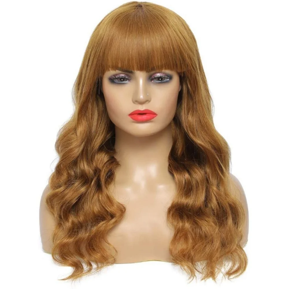 Blooming Hair  100% 10A Human Hair Bang Wig